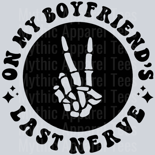 On My Boyfriends Last Nerve Pocket Design