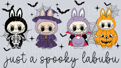 OR 27062025 LAM Just A Spooky Labubu Doll Monster Halloween 8