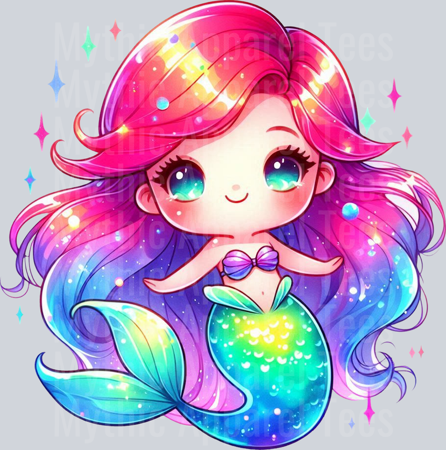 Ariel Disney Princess Colorful Pop Art Pop Culture Cosmic style