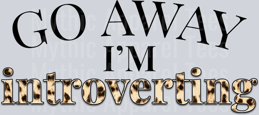 im introverting Funny Sayings 1