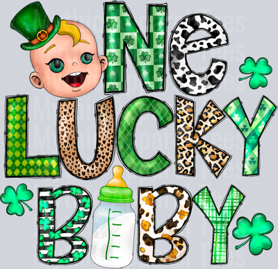 One Lucky Baby St Patrick's day