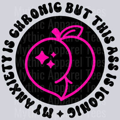 Color My Anxiety Is Chronic Pocket
