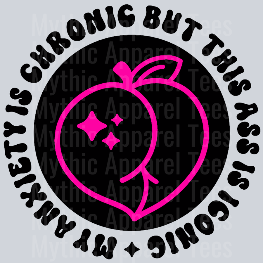 Color My Anxiety Is Chronic Pocket