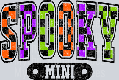 Orange Purple Green Spooky Mini
