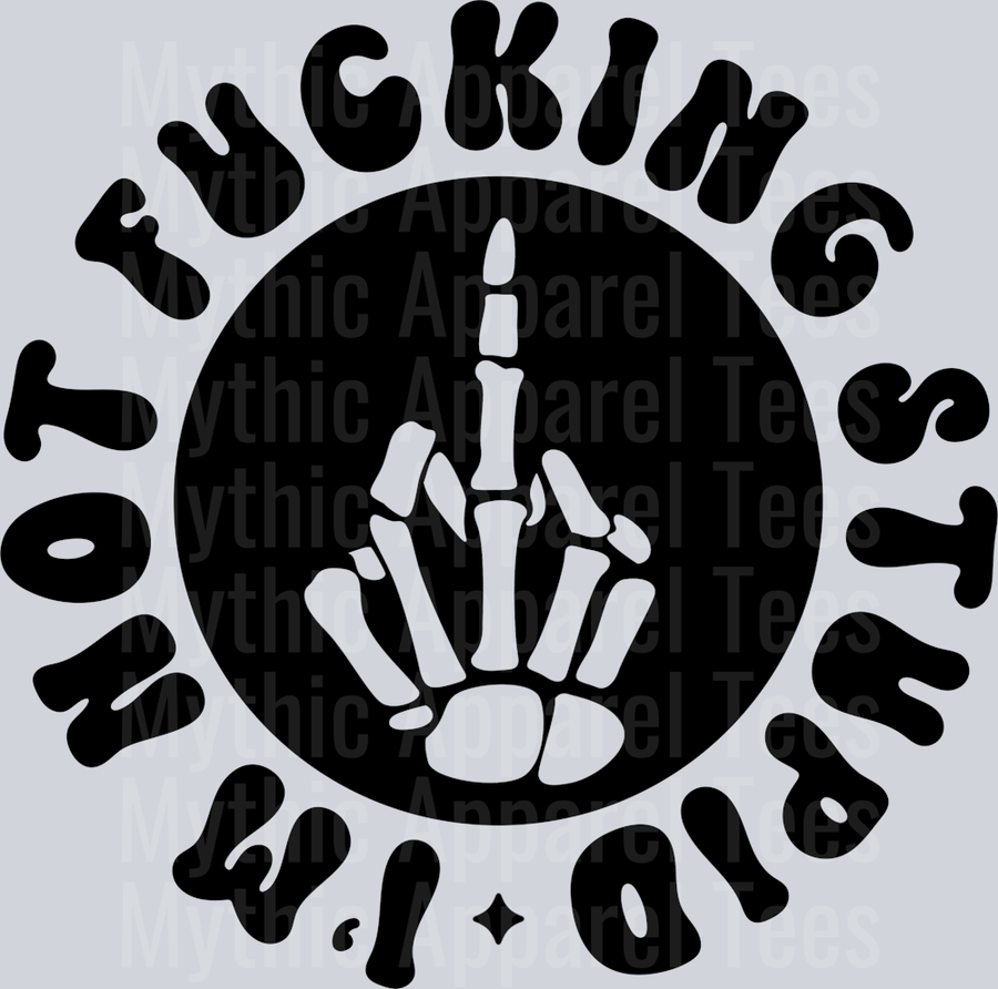Im Not Fucking Stupid Pocket