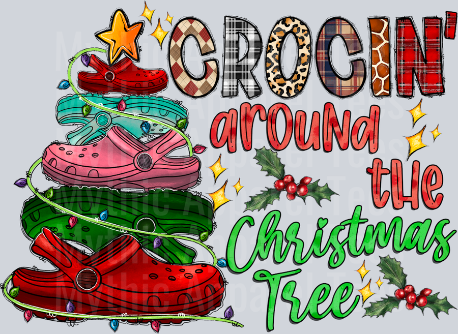 CrocinAroundTheChristmasTree