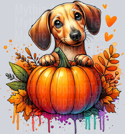 DACHSHUND PUMPKIN