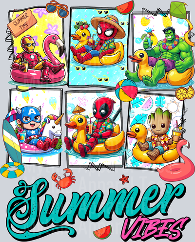 Super Hero Summer 1 Marvel Avengers Summer Vibes Disney Superhero