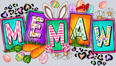 Memaw Easter Western Easter