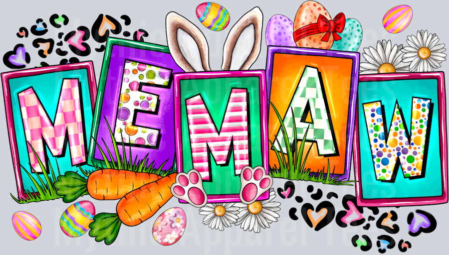 Memaw Easter Western Easter