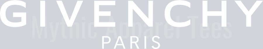 Givenchy white logo