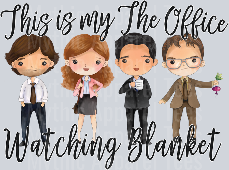 The Office Blanket Plain