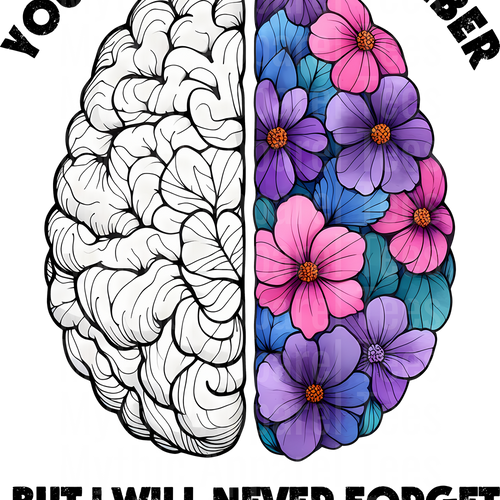 Alzheimer's Awareness DTF Transfer
