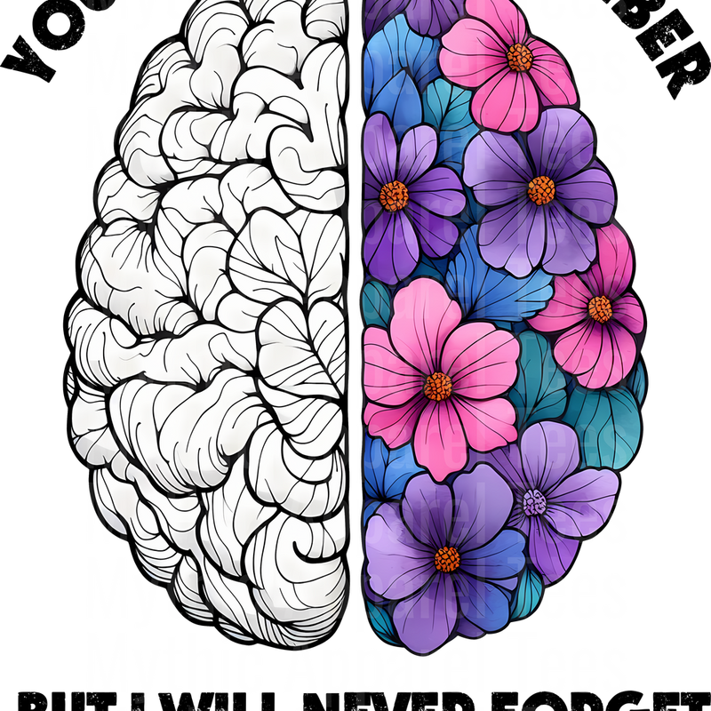 Alzheimer's Awareness DTF Transfer