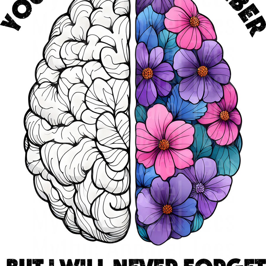Alzheimer's Awareness DTF Transfer