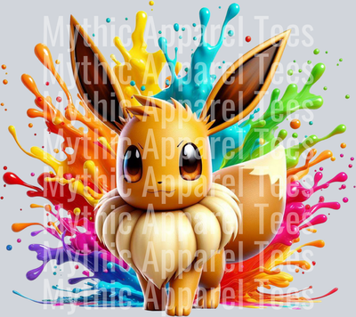 Eevee Pokemon Splash