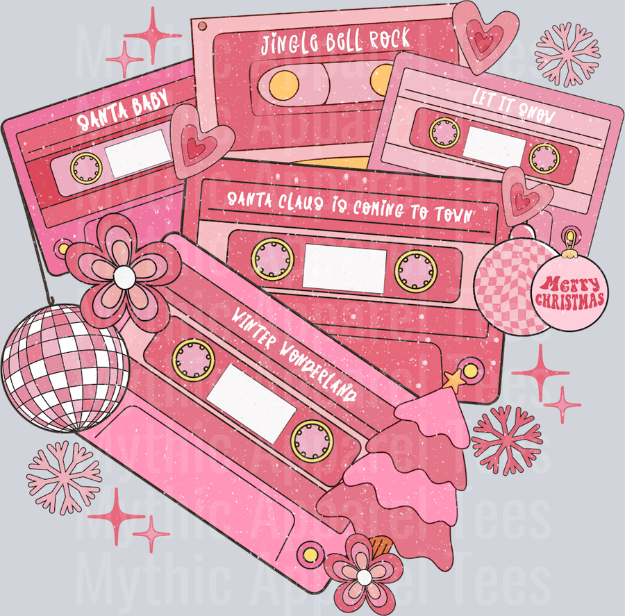 PINK CASSETTE TAPE