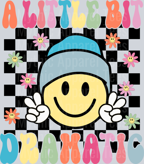 A LITTLE BIT DRAMATIC  DTF Infant - Youth Boy Transfers