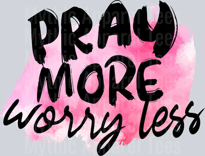 pray more Funny Sayings 1