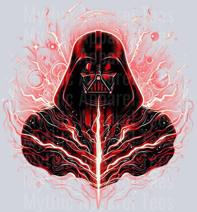 Darth Vader Red symbol Close up DTF Star Wars Transfers
