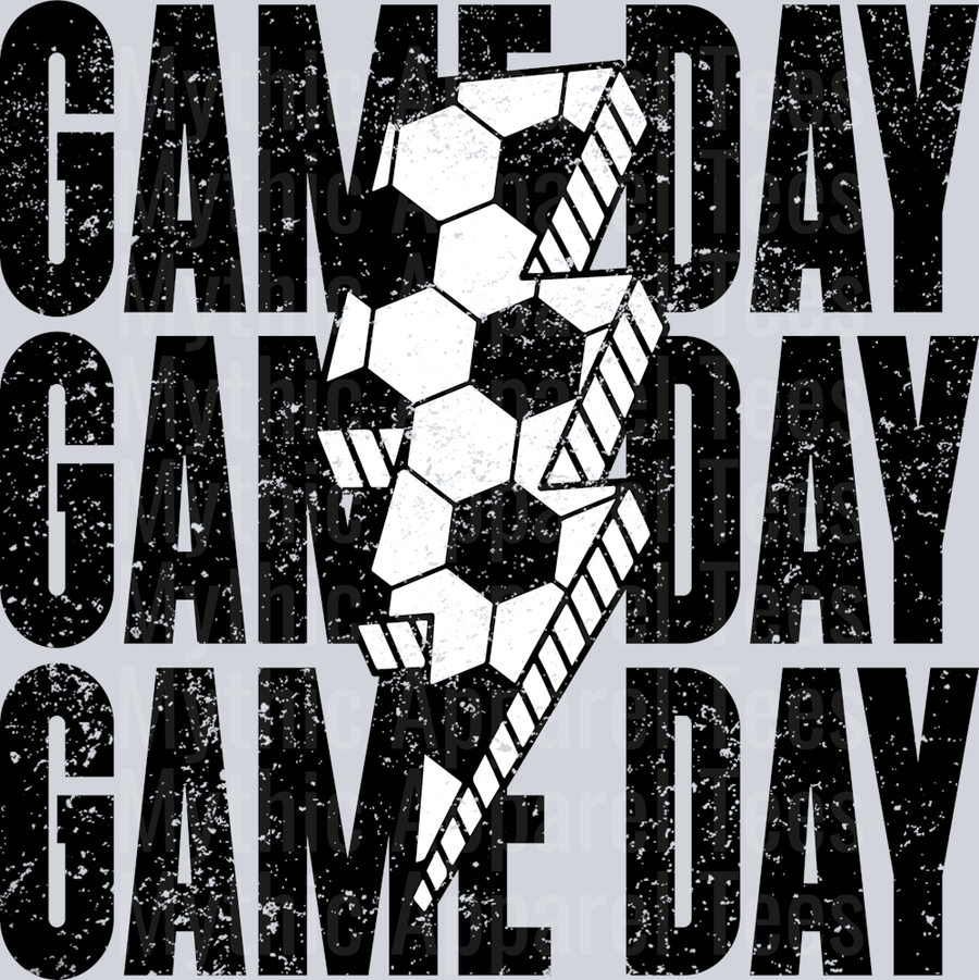 Soccer Game Day Stacked School Spirit & Sports
