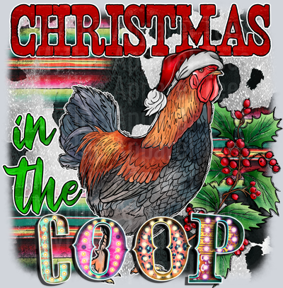 Christmas In The Coop Chicken