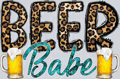 Beer Babe Drinking Western