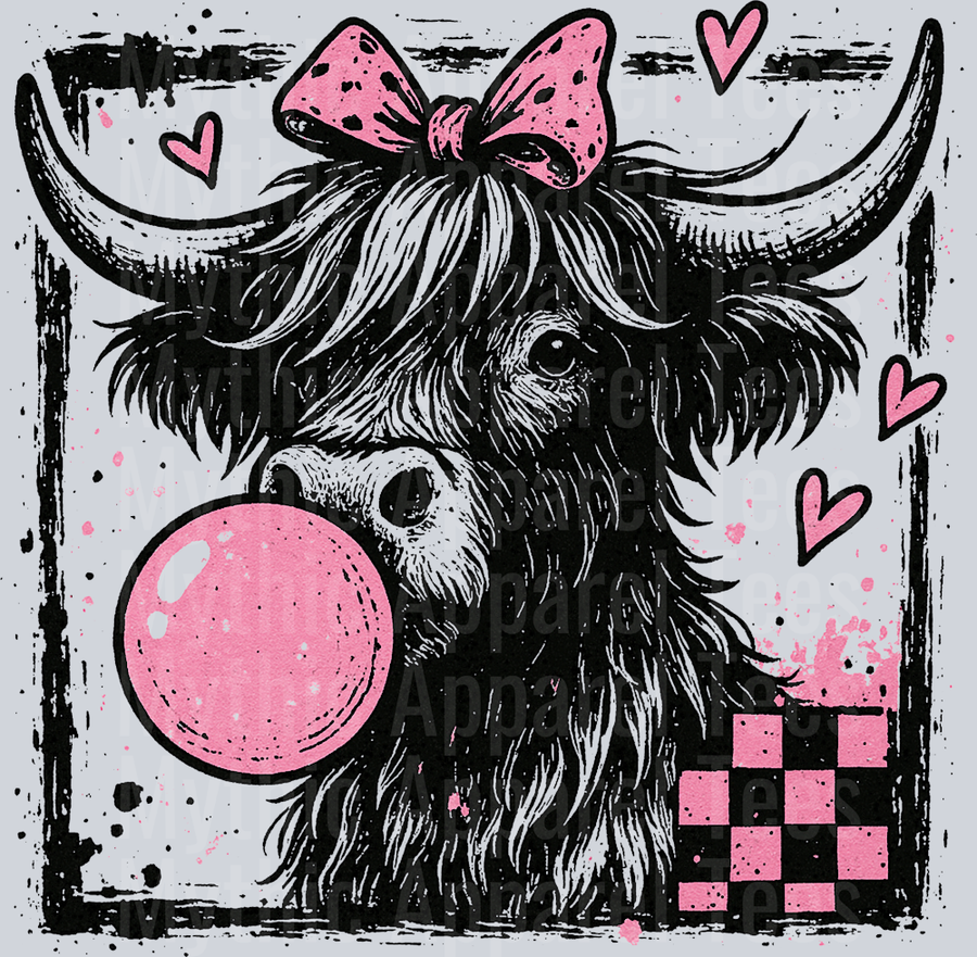 Highland Cow Valentine