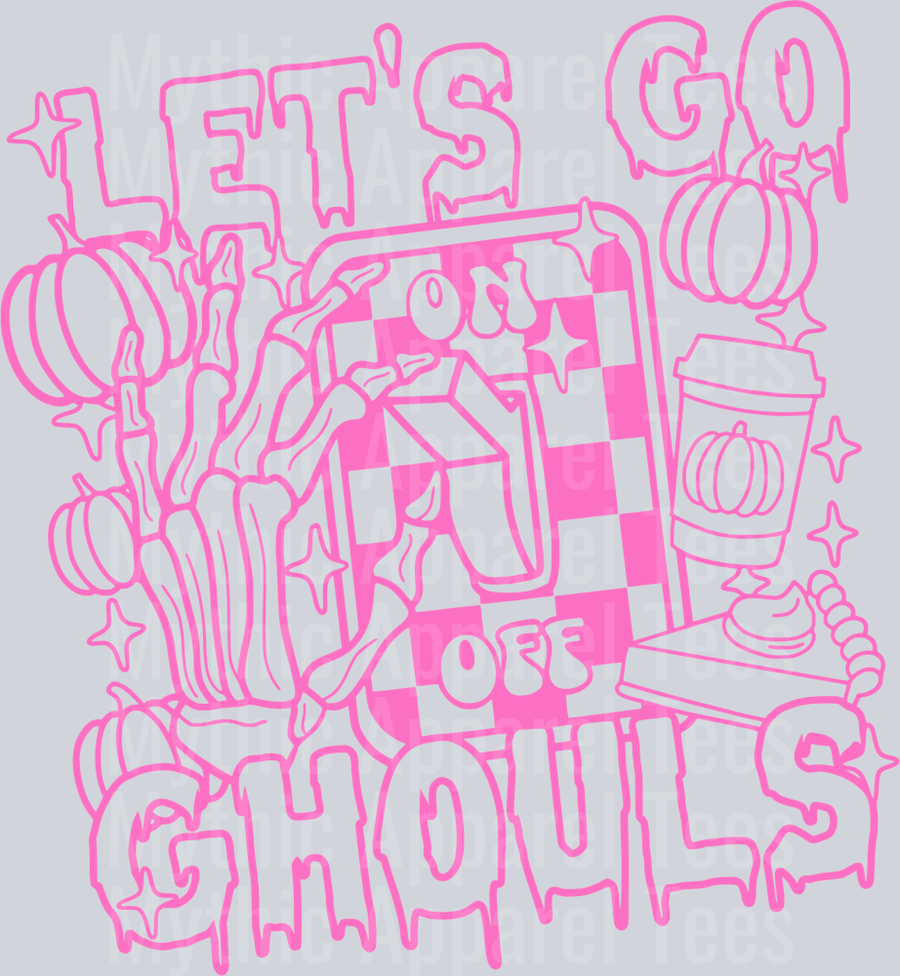 Pink Outline