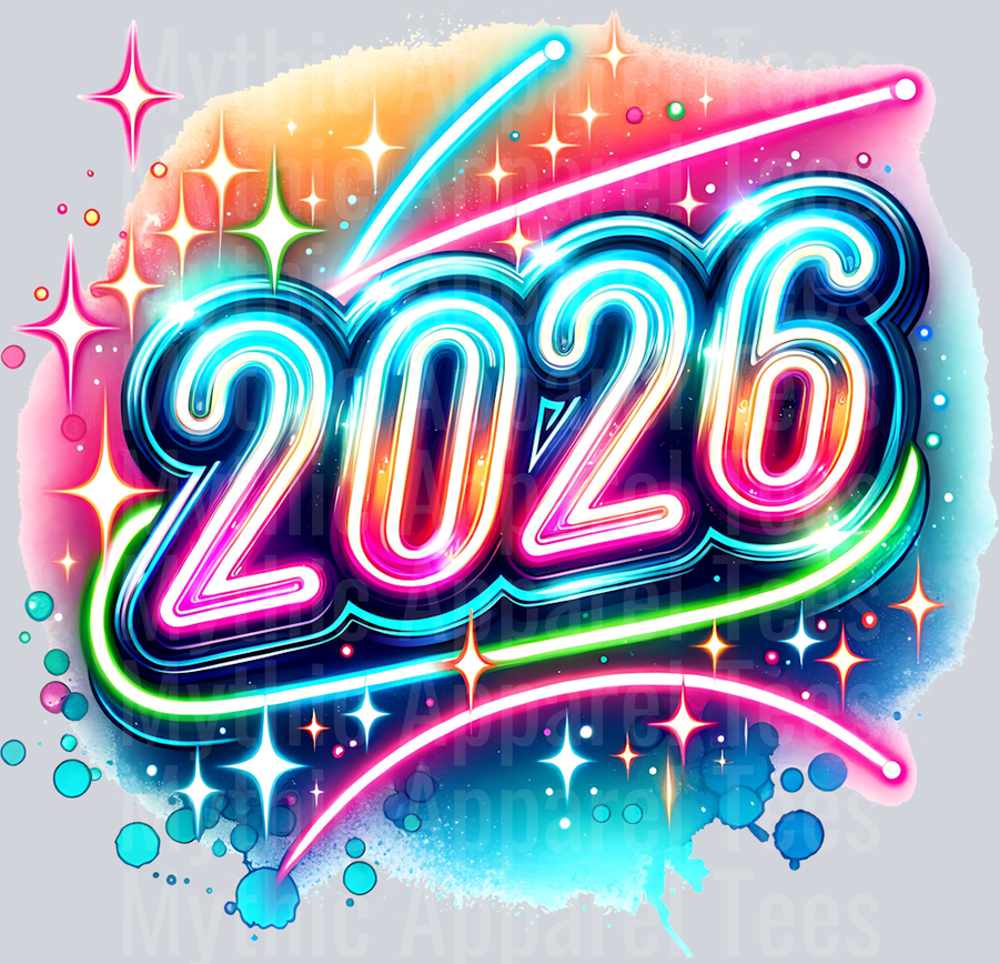 2026 NEON CLIPART