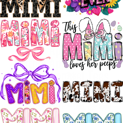 MIMI GANG SHEET 10 FULL SIZE IMAGES