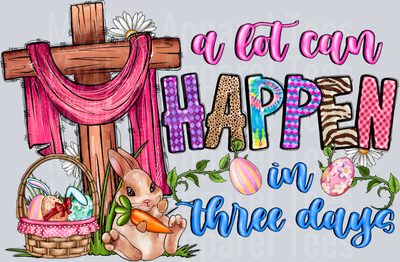 A lot can happen Religious Easter