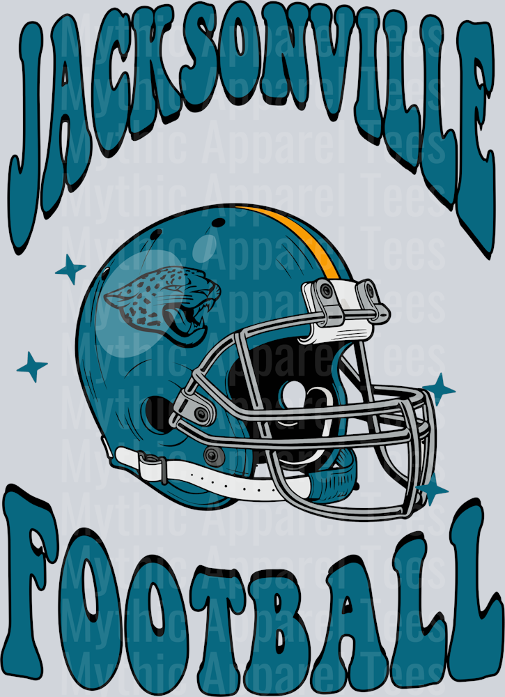 AZ1334 NFL FOOTBALL Jacksonville Jaguars football custom