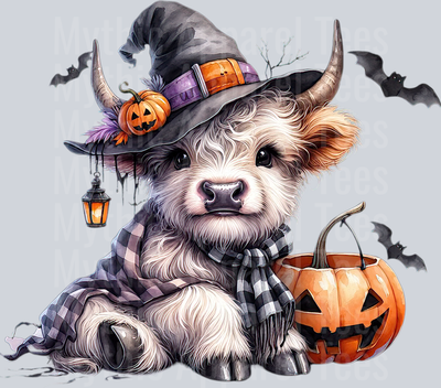 Halloween Highland Cow (4)