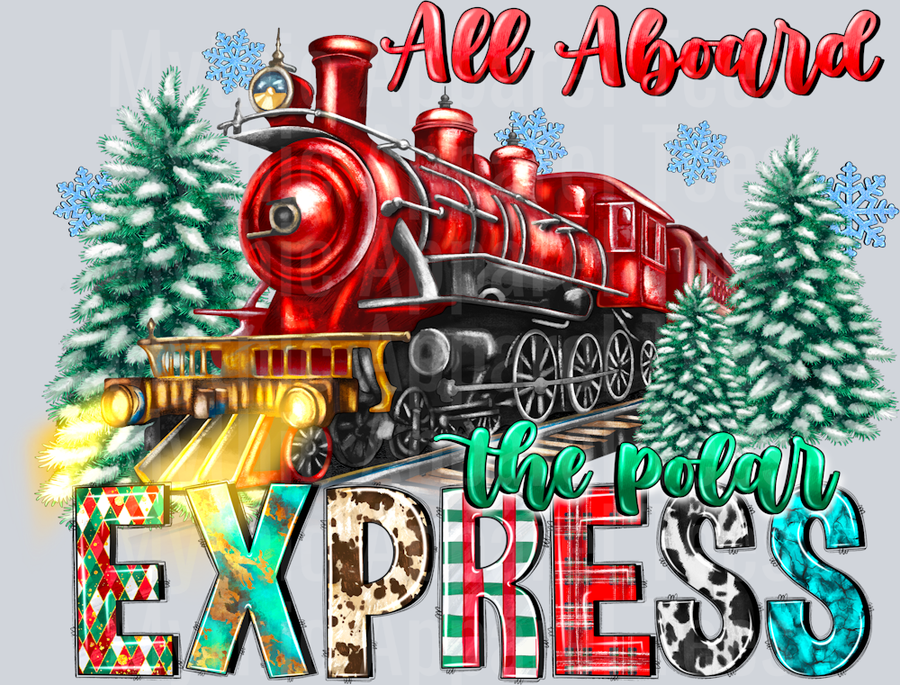 All Aboard The Polar Express Christmas