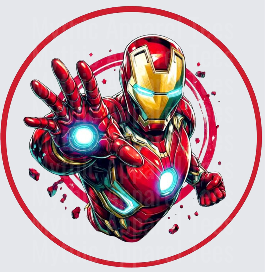 Marvel Super Heroes Iron Man Glowing Repulsor Blast Circle