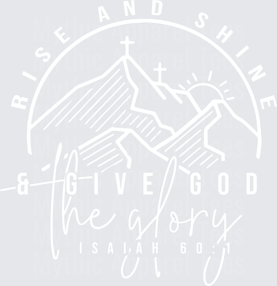 Bold Distressed Faith Cross Graphic with Inspirational Religious Typography