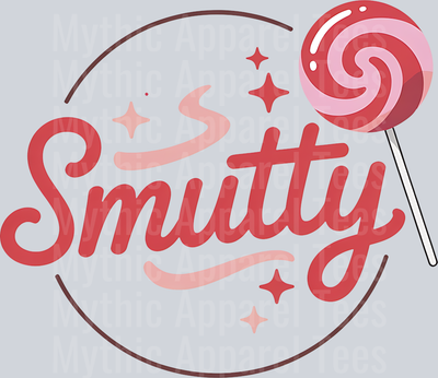 Smutty lollypop DTF Book Transfers