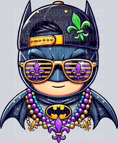 AZ766 Mardi Gras Batman