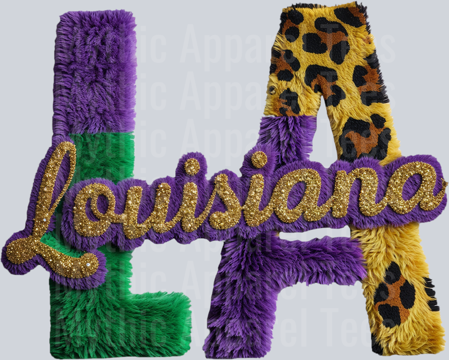 Mardi Gras Faux Yarn