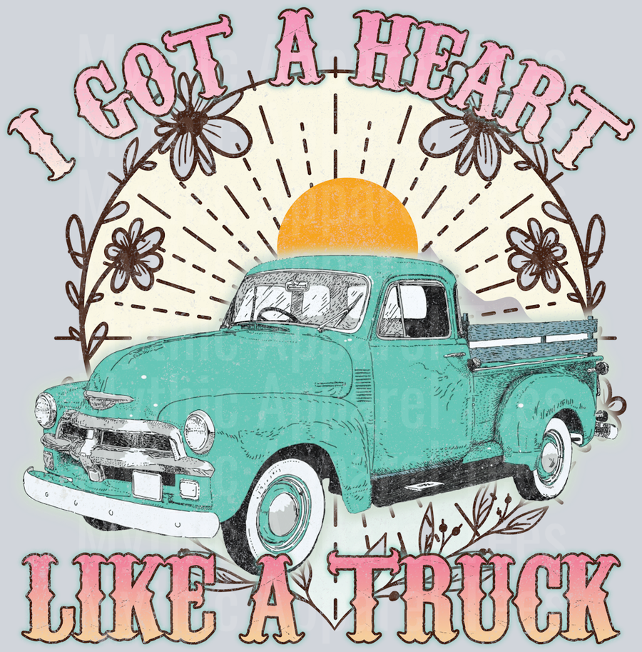 I got a heart like a truck Western