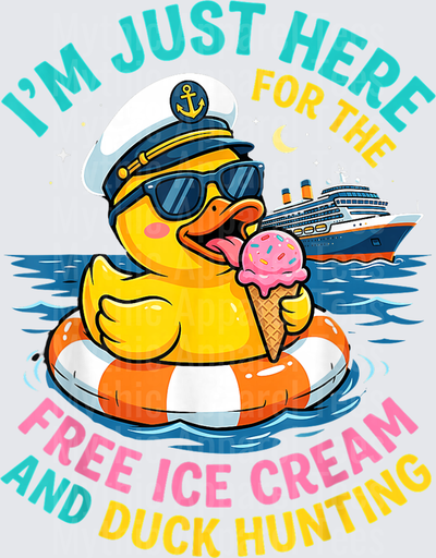 Jeep Ducks Rubber Duck Captain Cruise Ship Free Ice Cream Duck Hunting