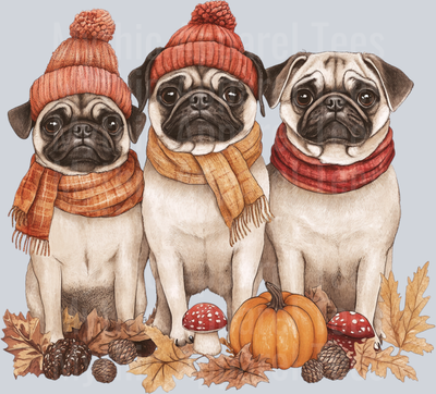 fall pugs