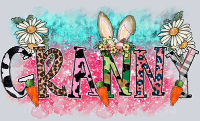 Easter Granny Bunny Ears Grandma