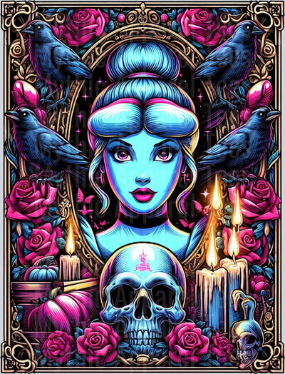 Cinderella3 Disney Princess Tarot Card