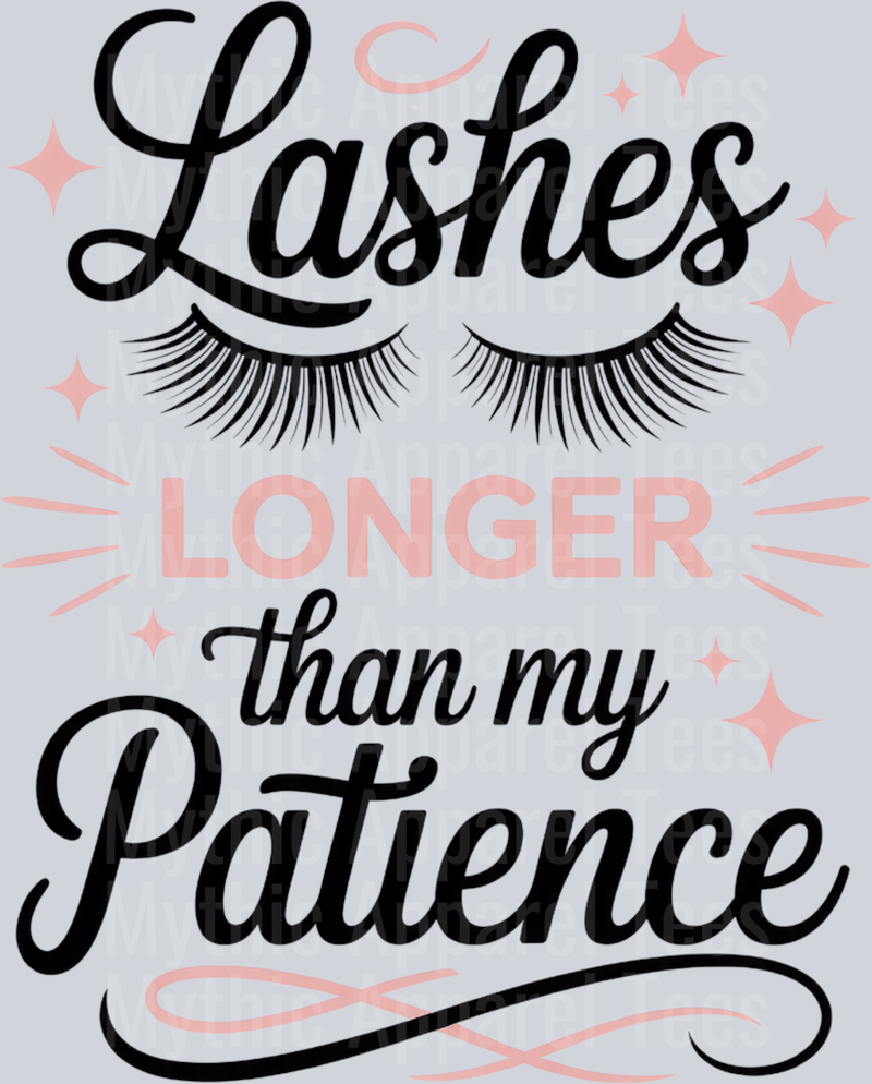 Lashes LONGER than my Patience