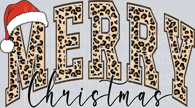MERRY CHRISTMAS LEOPARD 1