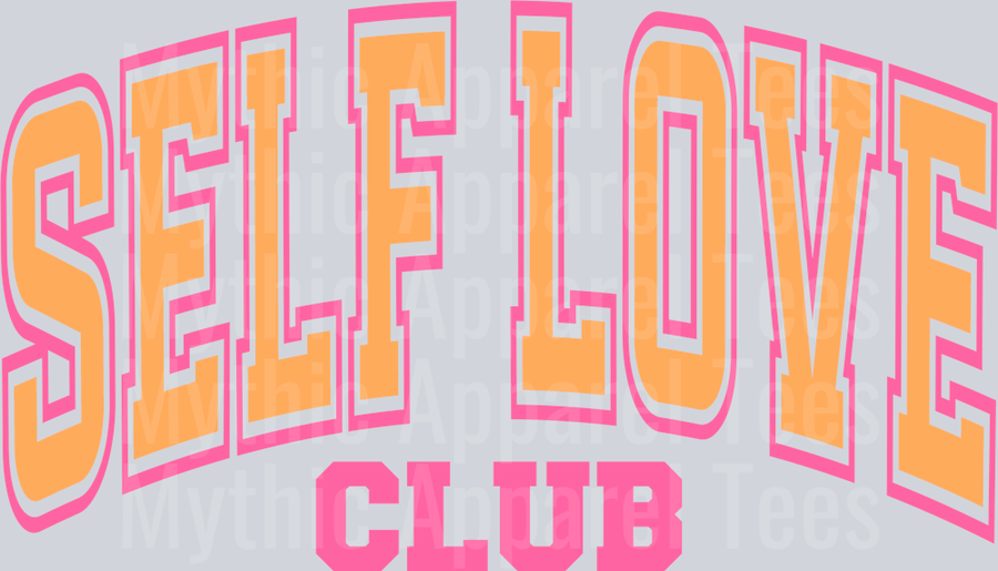 Self Love Club Orange Inspiring