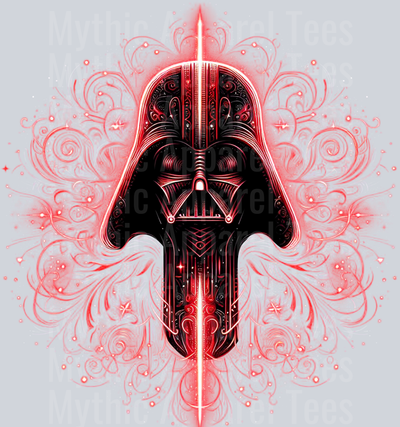 Darth Vader Helmet and Lightsaber Symbols DTF Star Wars Transfers
