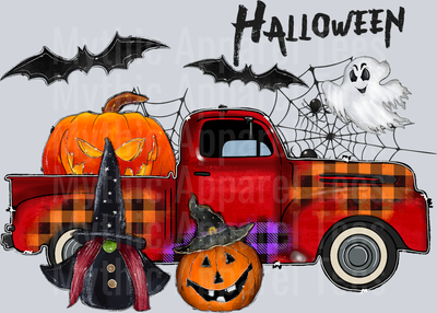Halloween Truck Bats